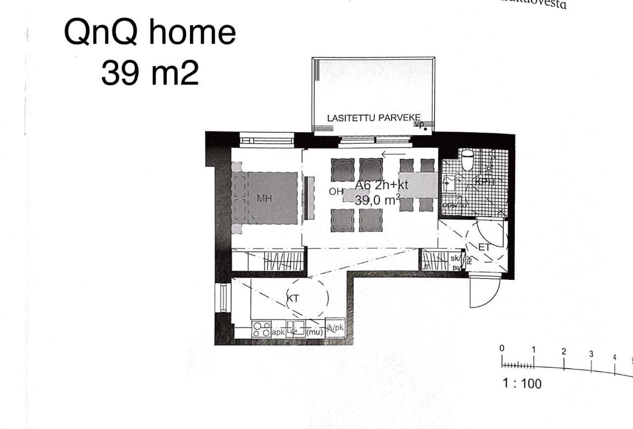 Qnq Home -Pasila Helsingfors Exteriör bild